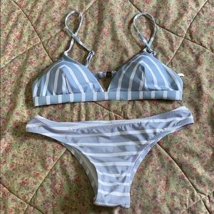 Cupshe Striped Bikini